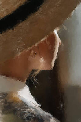 Wall Art featuring the painting The Window #1 by Gary Arnold