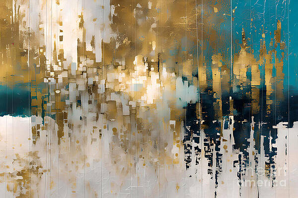 Wall Art featuring the painting 1 Thessalonians 5 14. Strength For The Faint. Modern Christian Wall Art, Prayer Room Art by Mark Lawrence