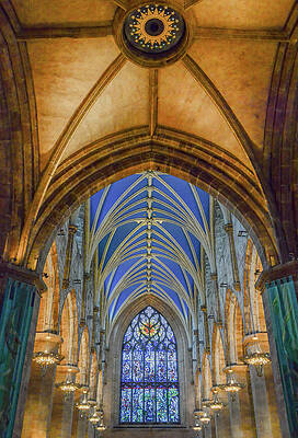 Vibrant Wall Art featuring the photograph Always Look Up #2 by Marcy Wielfaert