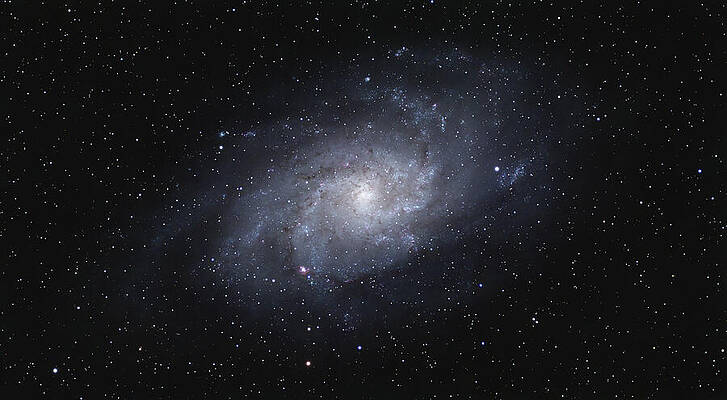 Starry View of a Spiral Galaxy Wall Art