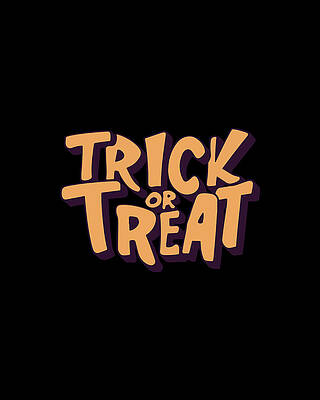 Celebration Digital Art - Trick Or Treat Halloween #1 by Flippin Sweet Gear