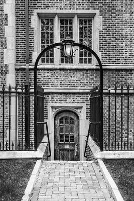 Pennsylvania Photograph - U-Penn Dorm Entrance #1 by Susan Candelario