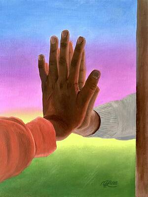 Wall Art featuring the painting Unnamed #1 by Marlene Little