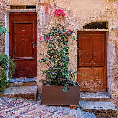 Heritage Wall Art featuring the photograph Villefranche-sur-Mer #1 by Steven Dos Remedios