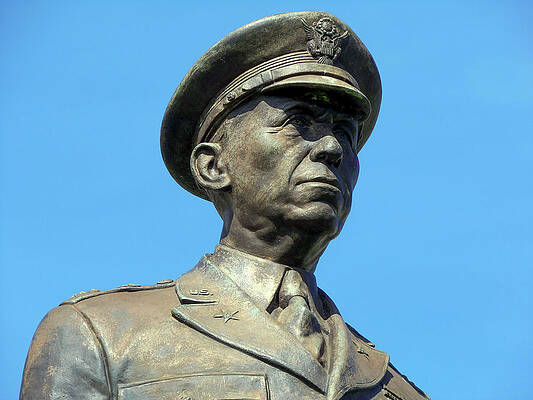 Wall Art featuring the photograph VMI Barracks, Marshall Arch #2 by Deb Beausoleil