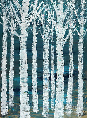 Landscape Painting - Wanderlust by Tammy Terres - Dezigner Reflexions