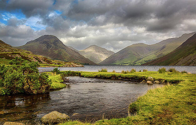 Beautiful Photograph - Wast Water In English Lake District #1 by Steven Heap