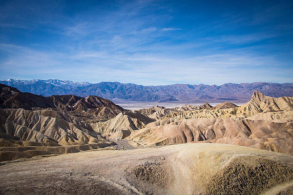 Photograph - Zabriskie Point Outlook #1 by Jonathan Babon