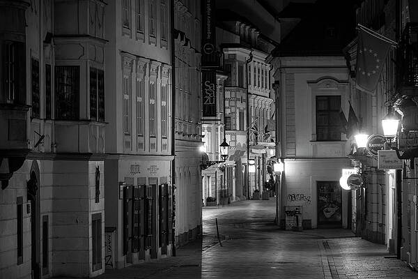 Landmark Photograph - Bratislava At Night #11 by Robert Grac