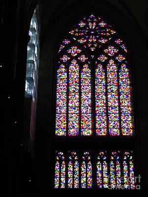 Color Wall Art featuring the photograph 11,263 Glass Squares In 72 Colors #11263 by Rick Locke - Out of the Corner of My Eye