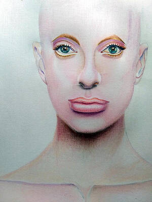 Wall Art featuring the drawing Untitled  #119 by Donald 'C-Note' Hooker