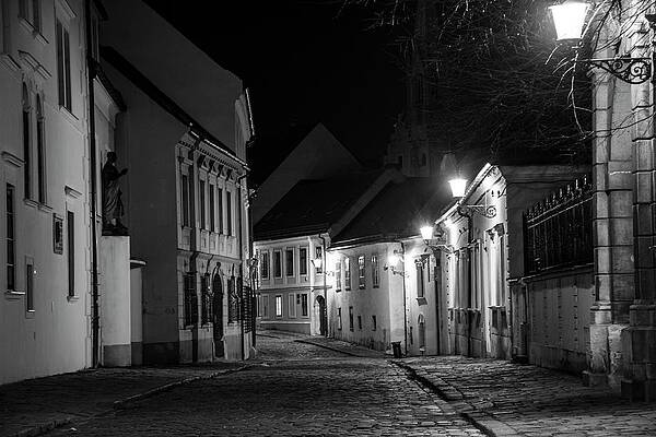 Landmark Photograph - Bratislava At Night #12 by Robert Grac