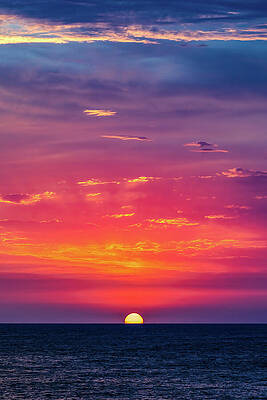 Sunset Wall Art featuring the photograph Sunsets Mazatlan Sinaloa Mexico #12 by Tommy Farnsworth