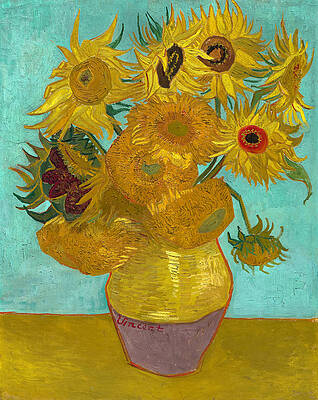 Vincent van Gogh's Sunflowers Wall Art