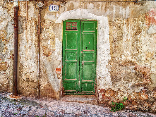 Heritage Wall Art featuring the photograph #13 Via Ypsigro #13 by Steven Dos Remedios