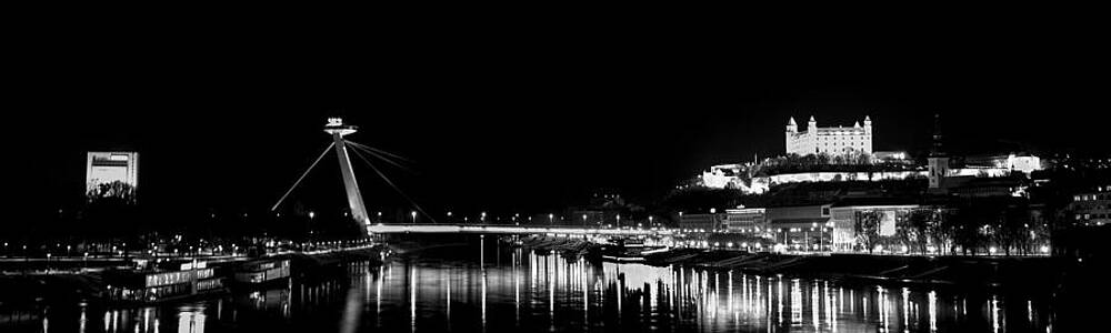 Landmark Photograph - Bratislava At Night #14 by Robert Grac