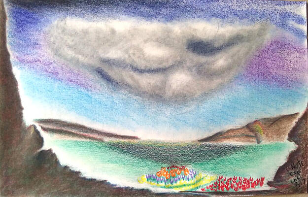 Wall Art featuring the drawing Untitled  #84 by Donald 'C-Note' Hooker