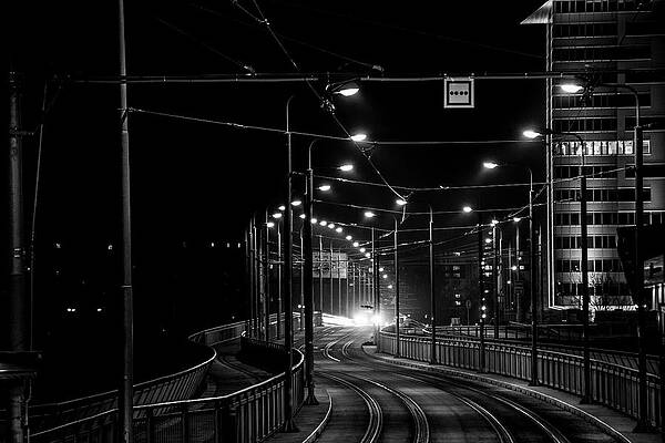 Landmark Photograph - Bratislava At Night #16 by Robert Grac