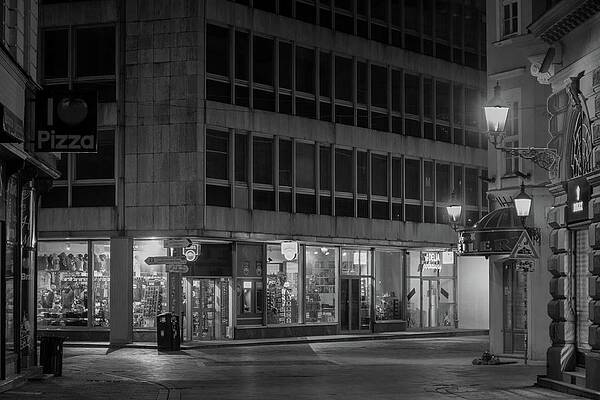 Landmark Photograph - Bratislava At Night #19 by Robert Grac