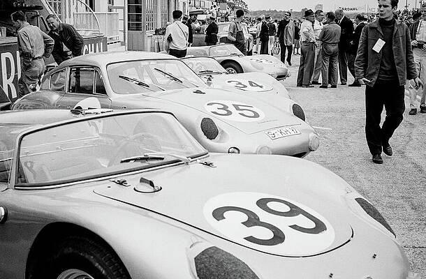 Porsche - 356B Abarth 1600 GTL Le Mans 1960 - Spark Models