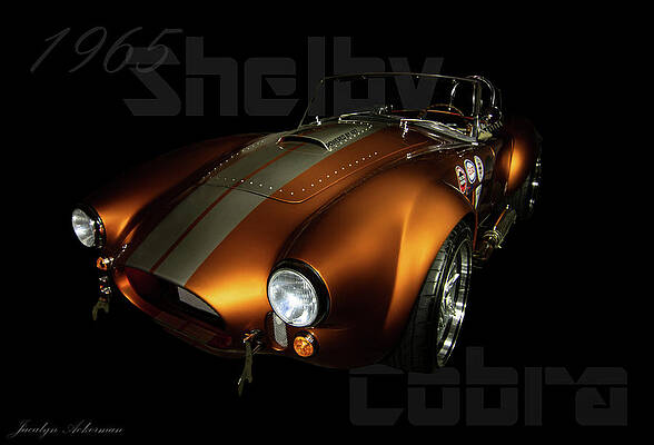 Wall Art featuring the photograph 1965 Shelby Cobra by Jacalyn Ackerman