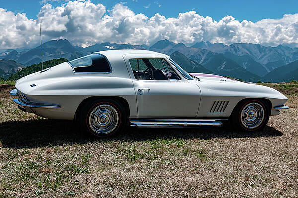 Wall Art featuring the photograph 1967 Chevrolet Corvette 03 by Flees Photos