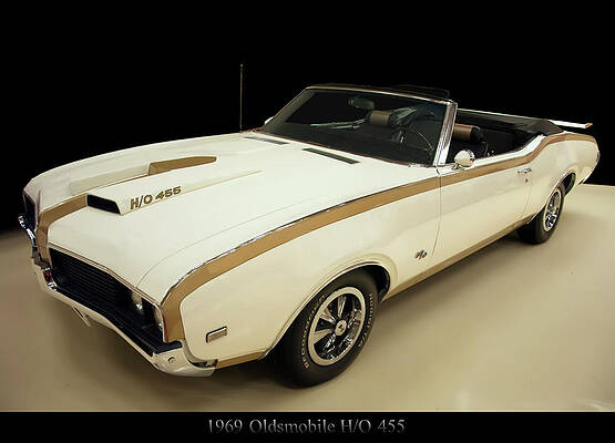 Transportation Photograph - 1969 Hurst Oldsmobile 455 HO Convertible by Flees Photos