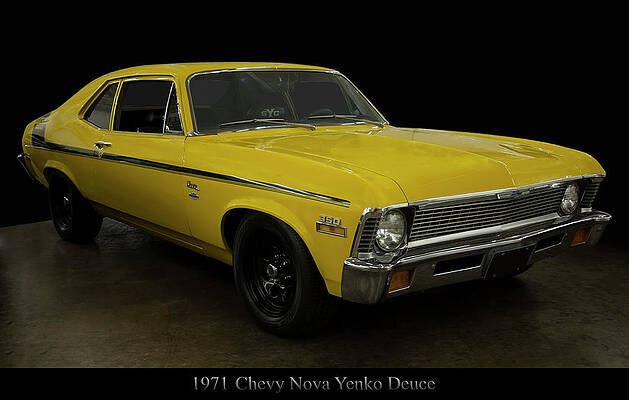 Transportation Photograph - 1971 Chevy Nova Yenko Deuce by Flees Photos
