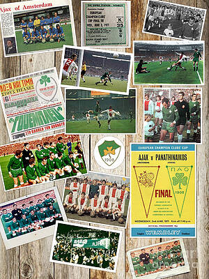 Historical Wall Art featuring the photograph 1971 European Cup Final by Antonios Valamontes