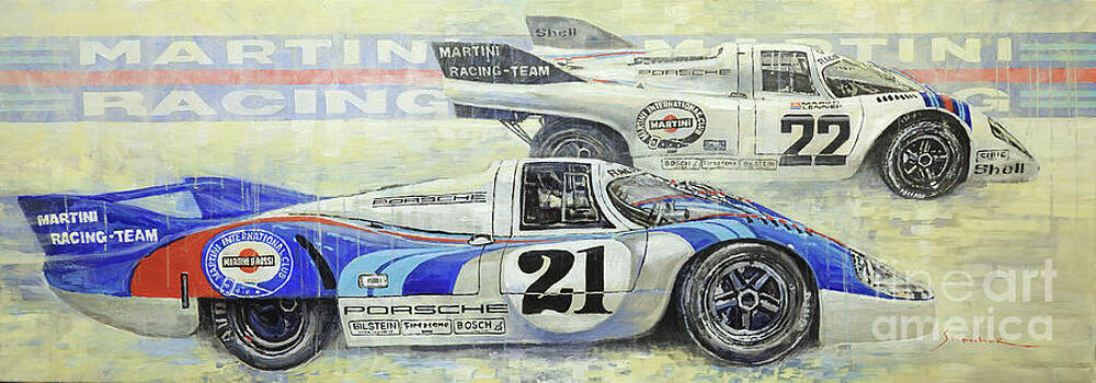 Yuriy Shevchuk Porsche 917 Legend Wall Art