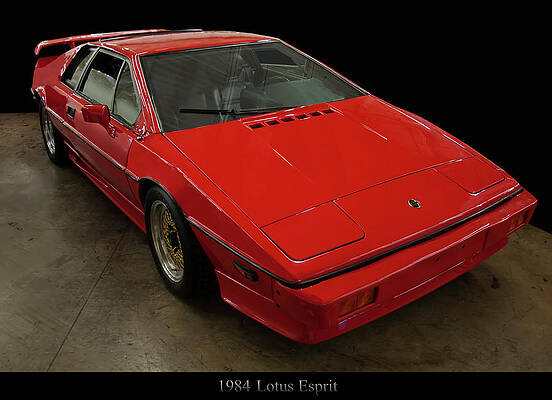 Transportation Photograph - 1984 Lotus Esprit by Flees Photos