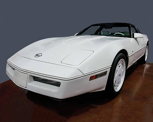 Transportation Photograph - 1988 Chevrolet Corvette 35th Anniversary Edition by Flees Photos
