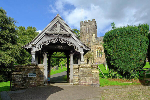 Charming Churchyard Entrance Photograph