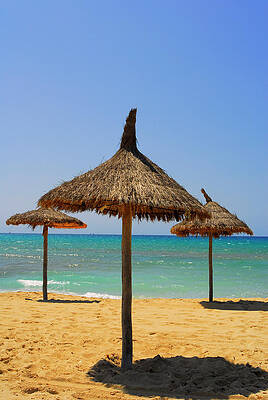 Sky Wall Art featuring the photograph Beach In Mallorca,Spain #2 by Severija Kirilovaite