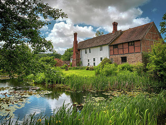 Charming English Countryside House Photograph