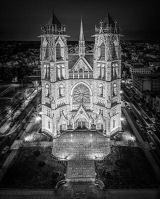 Wall Art featuring the photograph Cathedral Basilica Of The Sacred Heart #2 by Susan Candelario