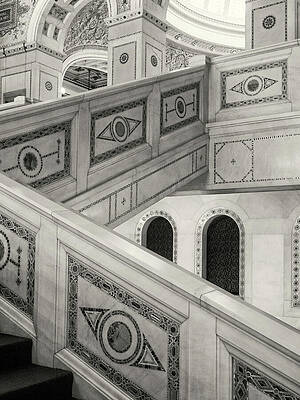 Chicago Photograph - Chicago Cultural Center #2 by Shankar Adiseshan