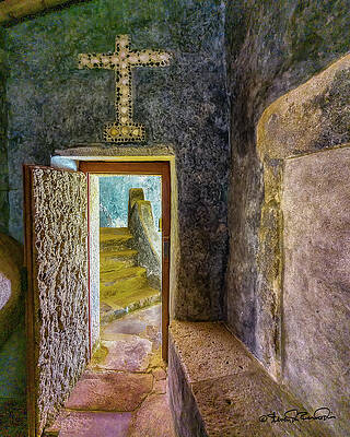 Heritage Wall Art featuring the photograph Convent  Of Capuchos #2 by Steven Dos Remedios