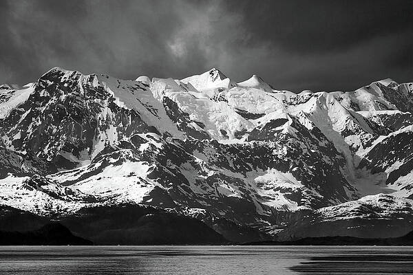 Wall Art featuring the photograph Cruise Boat Wake Leaving Prince William Sound And Valdez #2 by Steven Heap