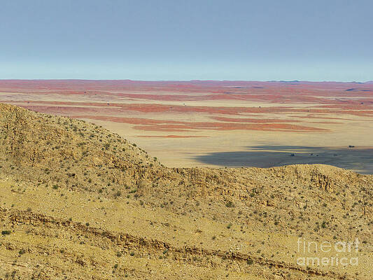 Landscape Photograph - Desert Landscape From The C14 Road To Walvis Bay, Namibia #2 by Sami Sarkis Photography