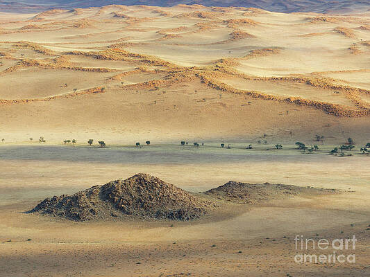 Landscape Photograph - Desert Landscape From The C19 Road To Sossusvlei, Namibia #2 by Sami Sarkis Photography