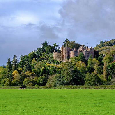 Majestic Castle on a Hill Photograph