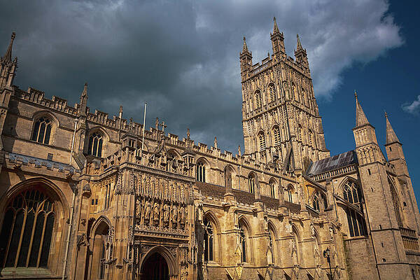 Colour Photograph - Gloucester Cathedral #2 by Seeables Visual Arts