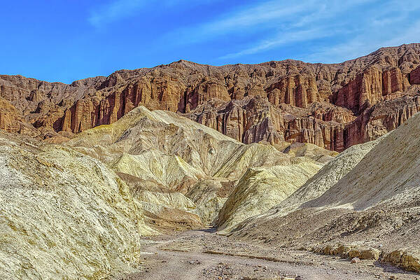 Serene Photograph - Golden Canyon Interpretive Trail #2 by Steven Dos Remedios