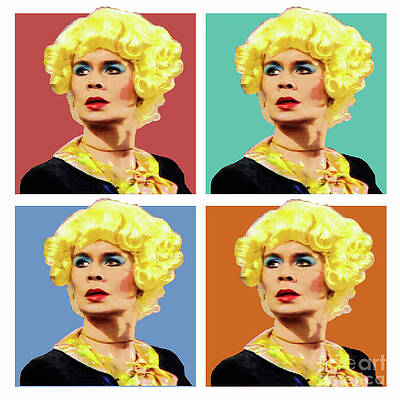 Pop Art Portrait of Character Digital Art