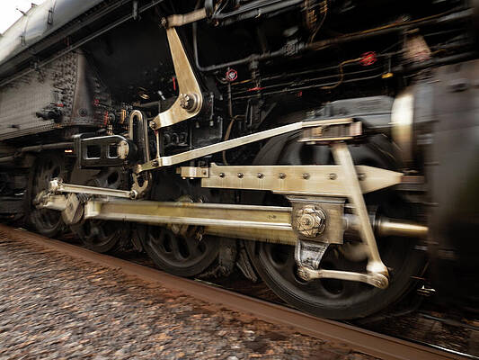 Vintage Photograph - Missouri - Pacific - Big Boy 4014 #6 by Robert Niemeier