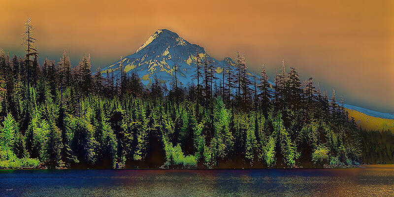 Oregon Photograph - Mt. Hood And Lost Lake #2 by Bruce Block