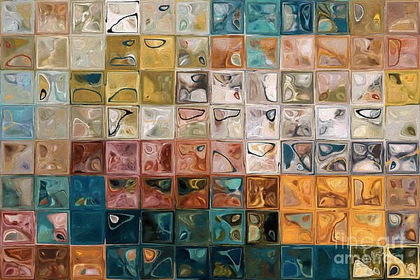 Mixed Media - 2 Peter 1 4. Precious Promises. Modern Christian Wall Art by Mark Lawrence