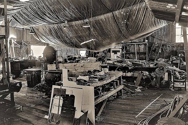 Photograph - Run Down Shop3 #2 by John Linnemeyer