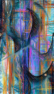 Modern Wall Art featuring the drawing Spiral #2 by Rafael Salazar